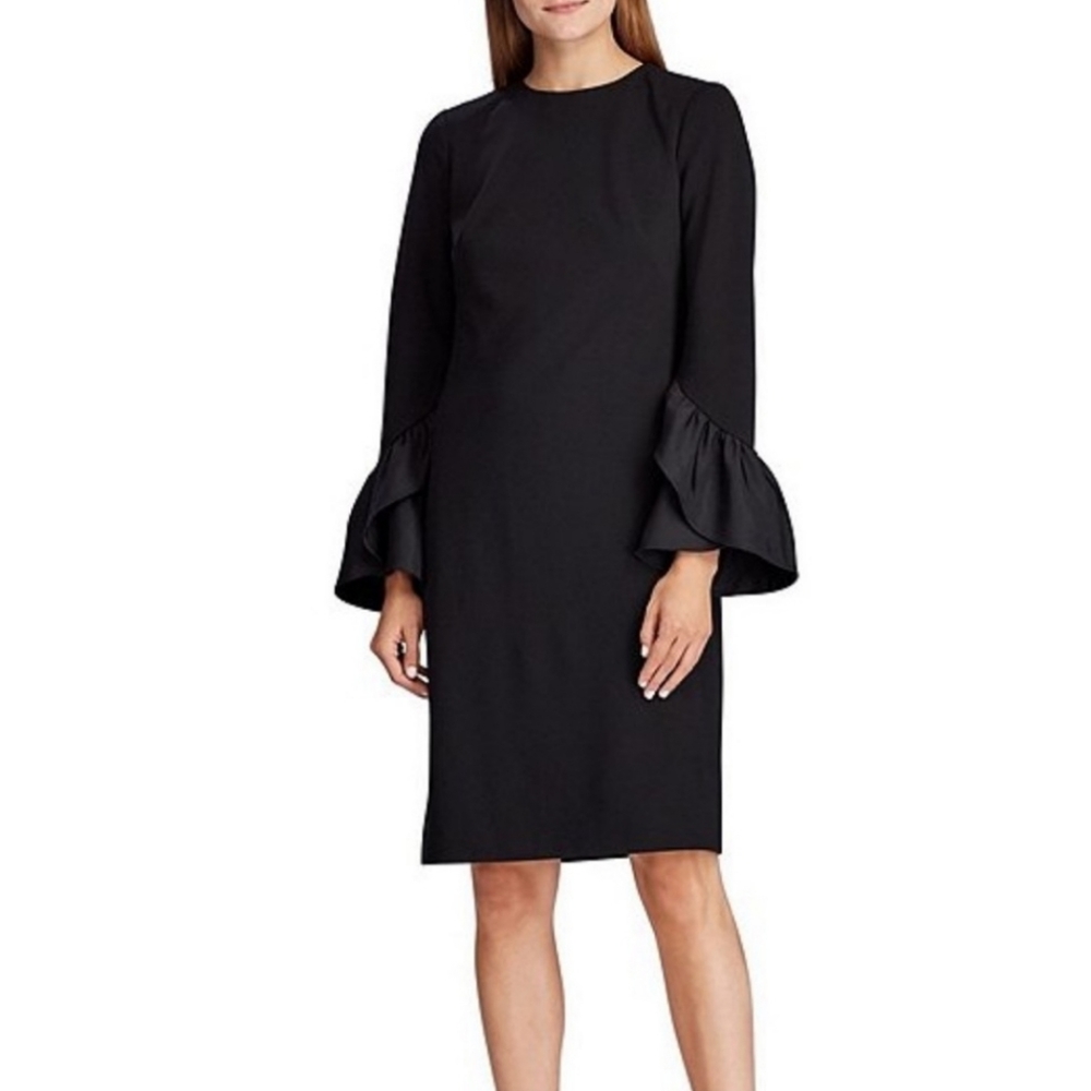 LAUREN Ralph Lauren Knee Length Black Dress